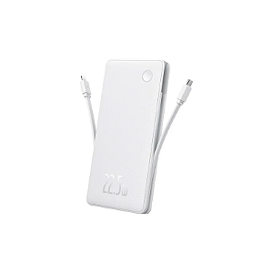 Power Bank Carregador Portatil Airpow Lite Dual-Cabo