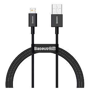 Cabo Usb + Lightning  Baseus Horizontal 1M 2.4A Baseu (Tzcalsp-A01)