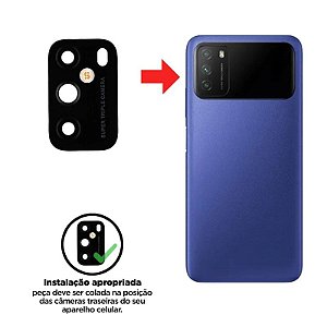 Lente Da Camera Xiaomi Poco M3