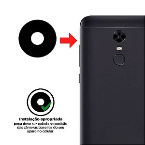 Lente Da Camera Xiaomi Redmi 5 Plus