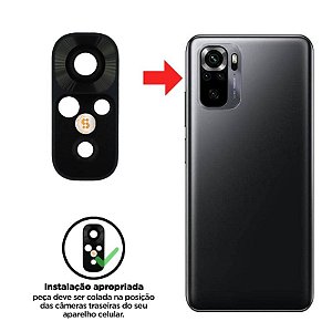 Lente Da Camera Xiaomi Redmi Note 10 4G