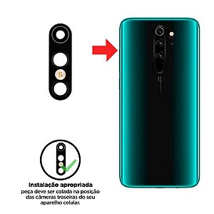 Lente Da Camera Xiaomi Redmi Note 8 Pro