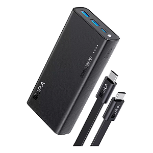Power Bank Carregador Portatil 20000Mah Pd20W Super Rapido 1Hora (Gar158)