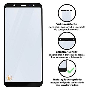 Vidro Samsung Galaxy A6 Plus