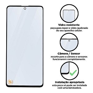 Vidro Samsung Galaxy A71 - A72 - Note 20 - Note 10 Lite - S10 Lite - M51