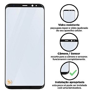 Vidro Samsung Galaxy S8 Plus