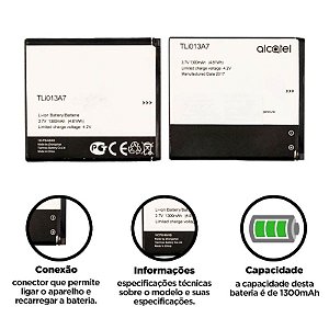 Bateria Alcatel Pix 4