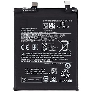 Bateria Xiaomi 12 - 12X Max Original (Bp46)