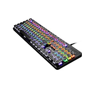 Teclado Mecanico Led Rainbow Rgb Knup Kp-Te110