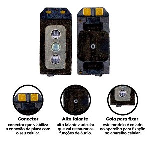 Auricular Samsung Galaxy A20 A30 A30S A40 A50 A50S A51 A70 A71 A12 M30 J5 Prime J7 Prime