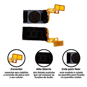 Auricular Samsung J1 2016 - J2 Prime - J3 - J4 - J5 - J7 - A5 - A3 - A7 - E7