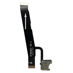 Flex Lcd Placa Sub E Slot De Chip Motorola Edge 30