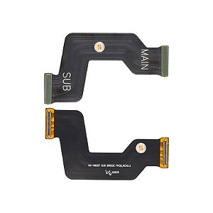 Flex Lcd E Placa Sub Samsung Galaxy A80 - A90