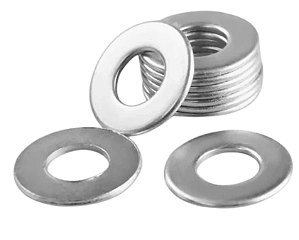 Arruela Lisa Zincada 1/4