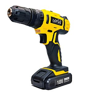 FURADEIRA/PARAFUSADEIRA. COM IMPACTO 18V + 13 BITS (2 BATER.)