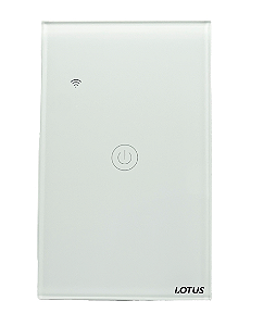 INTERRUPTOR INTELIGENTE 1 BOTÃO WIFI 4X2 – BRANCO