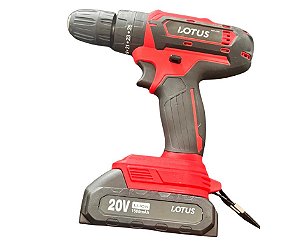 FURADEIRA/PARAF. C/ IMPACTO 20V +30PÇS FLEX (2 BAT)