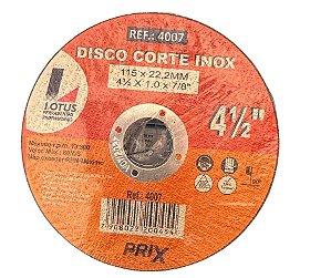 Disco Corte Inox 7 X 1/16 X 7/8″ Prix