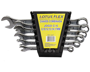 Chave Combinada Jogo 6Pc 8,10,12,13,14,17