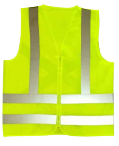 COLETE REFLETIVO AMARELO TAMANHO ÚNICO