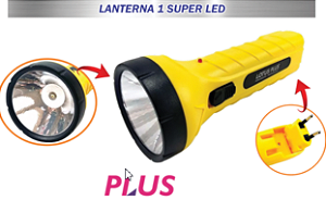 LANTERNA 1 LED SUPER