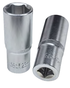 Soquete Lgo Sext. 1/2″, 10Mm, Comp 72 X 22 Diam