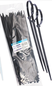 ABRAÇADEIRA PRETA 2,5X200 C/100 FLEX