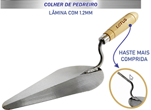 COLHER CANTO RETO 9 PLUS