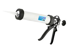 PISTOLA SILICONE FECHADO ALUM. 300G