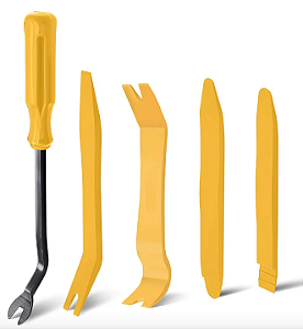 JOGO 5 ESPÁTULAS AUTOMOTIVAS