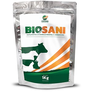 Biosani Cesaro Suplemento para aves, bovinos, ovinos e suínos 1 Kg