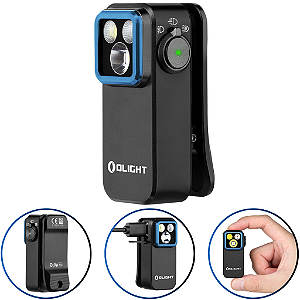 Lanterna Olight Oclip Pro 500 Lúmens 120 Metros - Preta