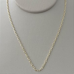 Corrente de elos mini cartier em banho de ouro 18k