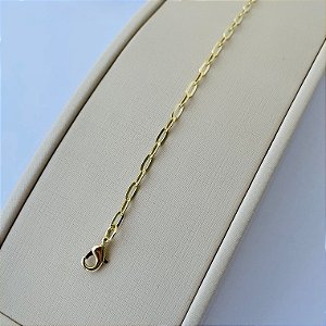 Pulseira de elos cartier em banho de ouro 18k