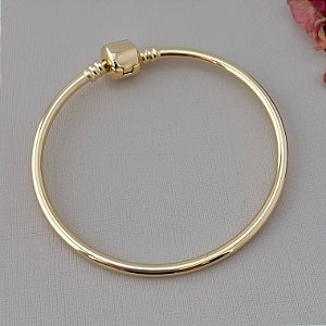 Bracelete inspiração vivara P em banho de ouro 18k