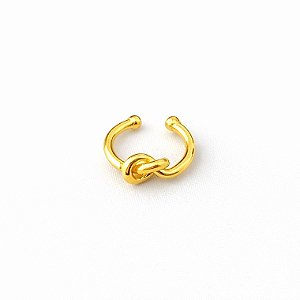 Piercing fake nó em banho de ouro 18k