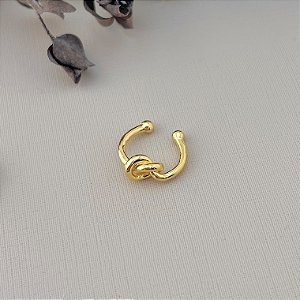 Piercing fake nó em banho de ouro 18k