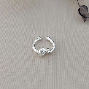 Piercing fake nó em banho de prata silver