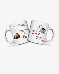 ✨ Kit 2 Canecas – Arte que se Completa ✨