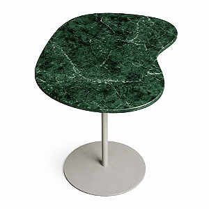 Mesa Lateral Moderna em Mármore Natural