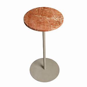 Mesa Lateral de Mármore para Sala Moderna