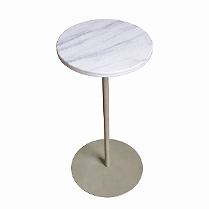 Mesa Lateral Luxo em Pedra Natural para Sala