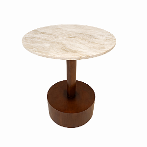 Mesa Lateral de Quartzito Premium para Sala