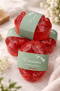 Sabonete Glicerinado Morango com Champagne