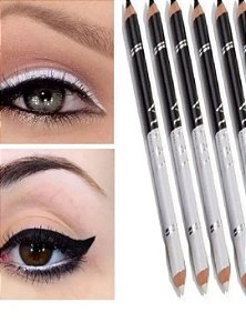 Lapis de olhos Branco e preto