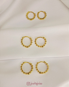 Brinco Trio Argolinhas Poás