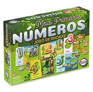 Jogo Meus Primeiros Números Toia - Toia Brinquedos