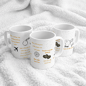 Caneca De Porcelana/ inspiração em Grey`s Anatomy
