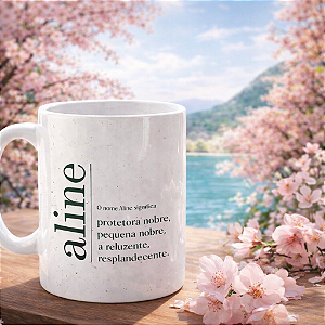 Caneca com nome e significado