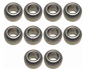 10 Buchas Mancal De Ferro Para Ventilador Arno 30 E 40cm